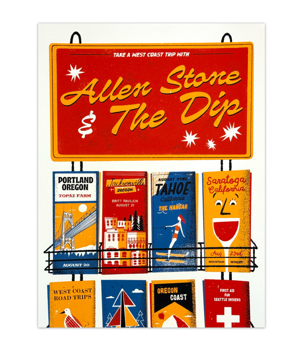 Allen Stone - 2026 Tour Poster