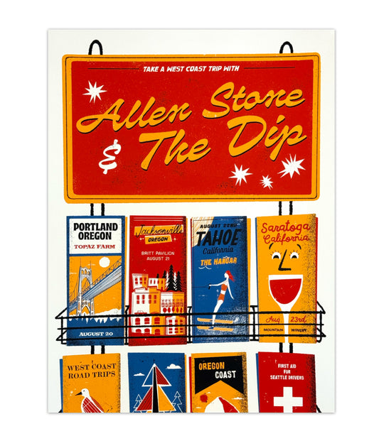 Allen Stone - 2026 Tour Poster