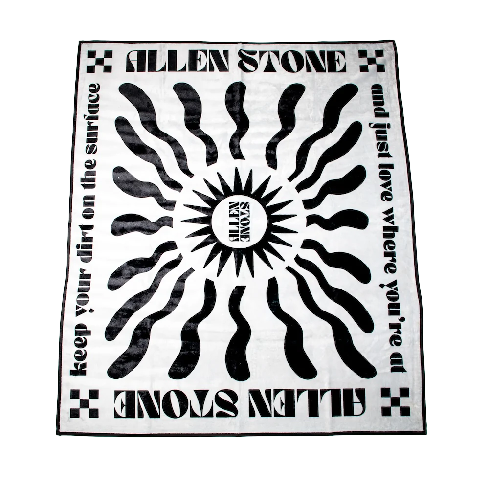 Love Where You're At Picnic Blanket