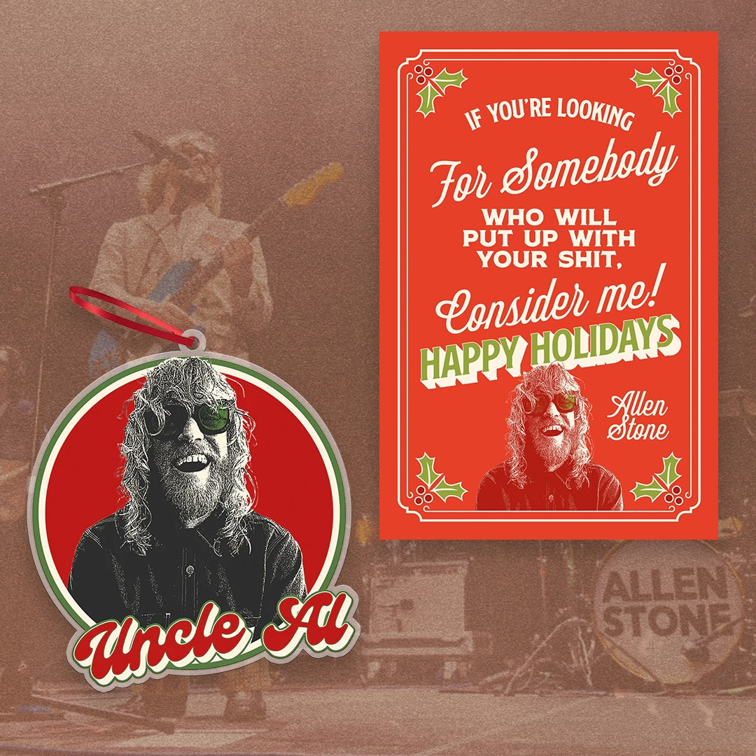 Consider Me Holiday Card & Uncle Al Ornament