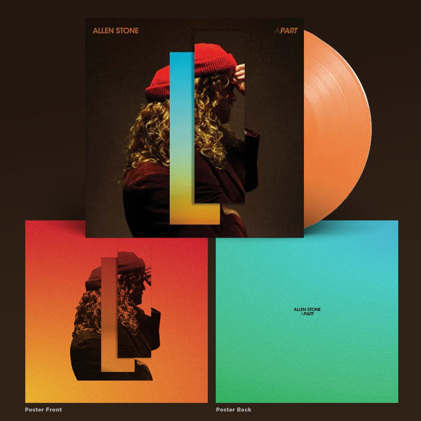Allen Stone - Apart Vinyl + Poster