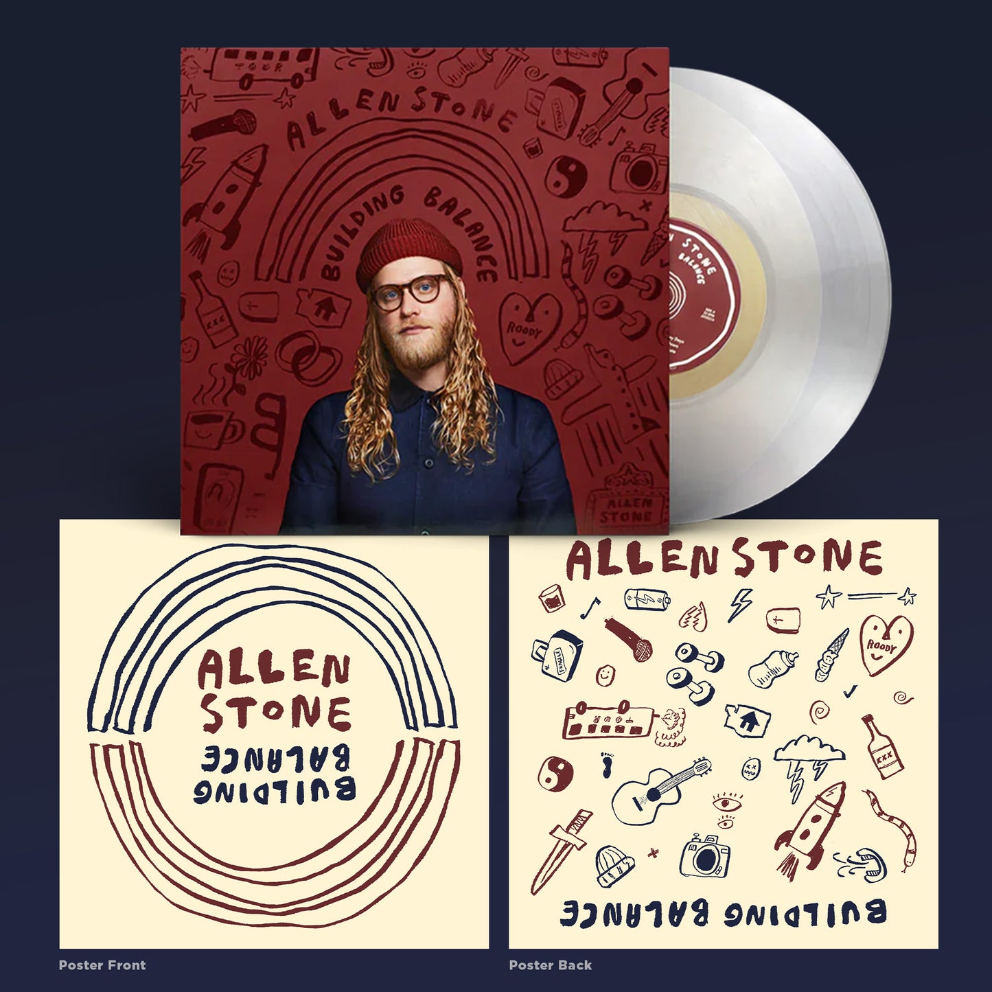 Building Balance Vinyl + Poster