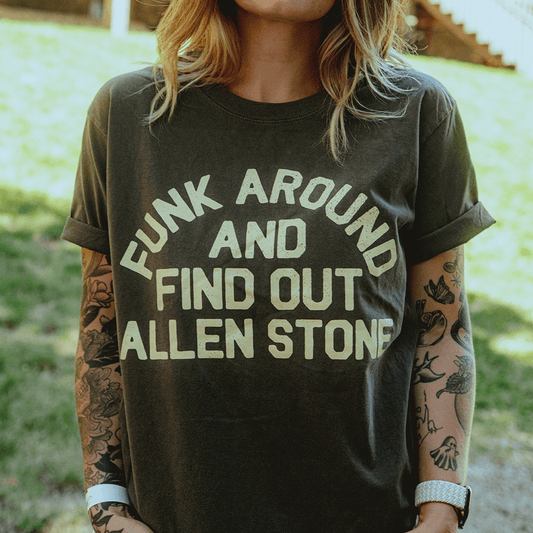 Allen Stone - Funk Around Shirt (Vintage Black)