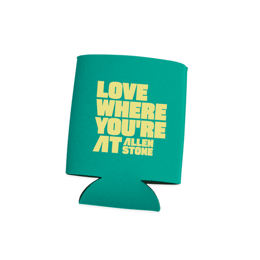 Allen Stone - Love Where You're At Koozie