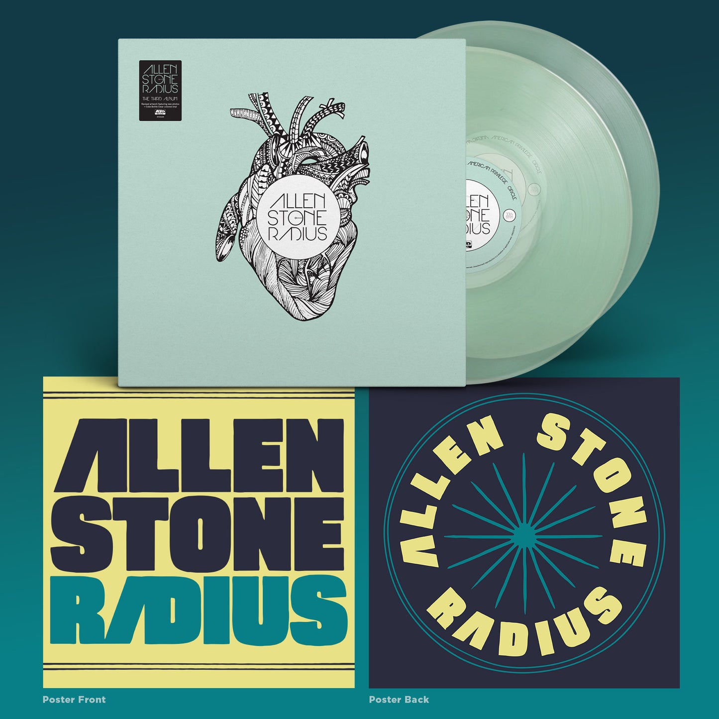 Allen Stone - Radius Deluxe Collector’s Vinyl + Poster