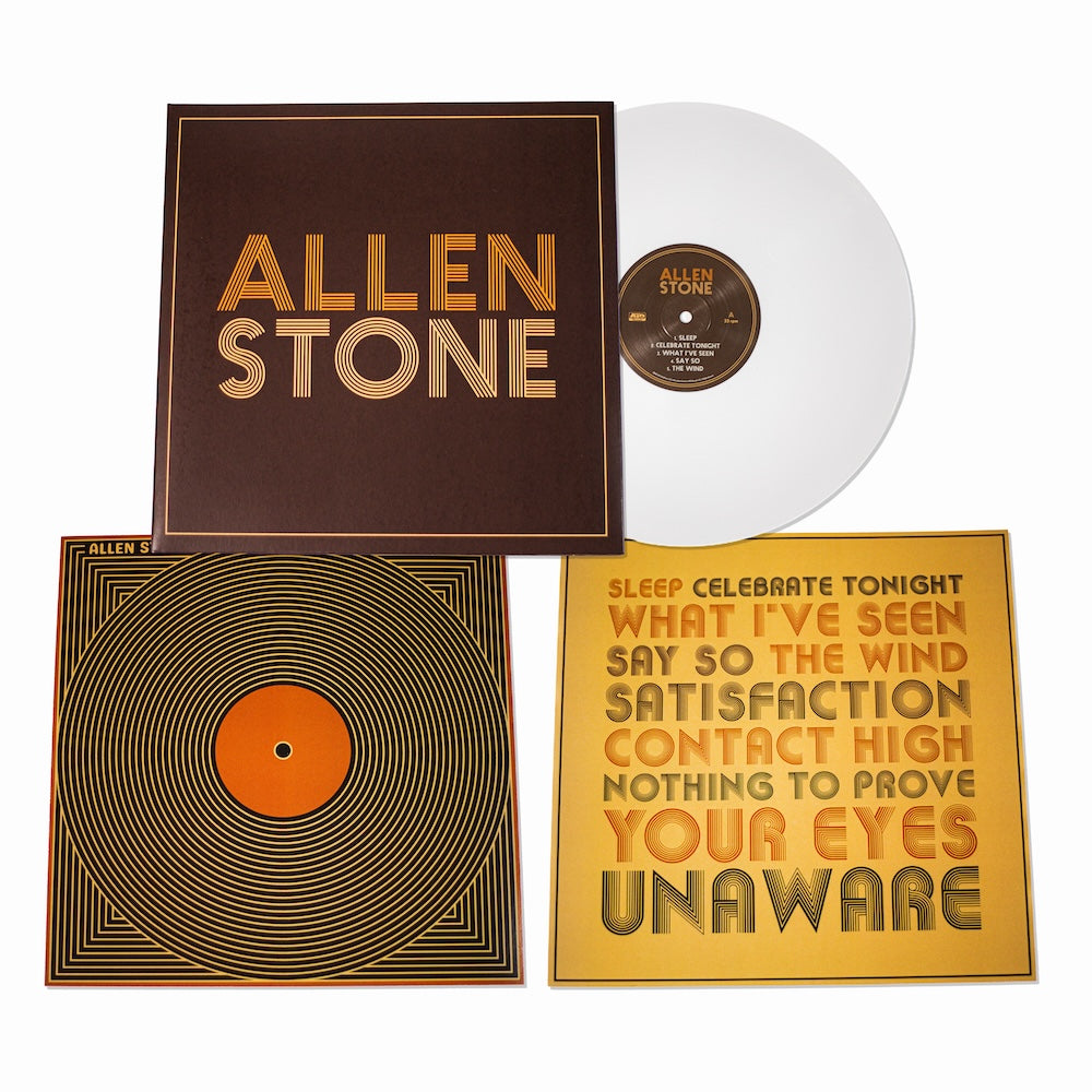 Allen Stone - Limited Edition White Vinyl + Signed Poster